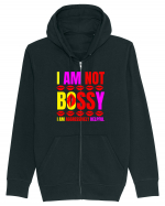 I Am Not Bossy I Am Aggressively  Hanorac cu fermoar Unisex Connector