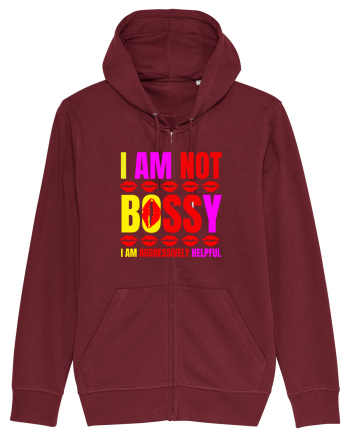 I Am Not Bossy I Am Aggressively  Burgundy