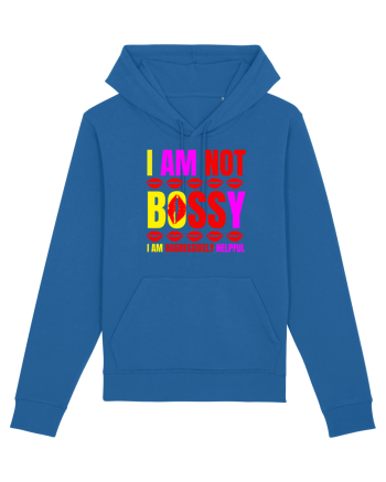 I Am Not Bossy I Am Aggressively  Royal Blue