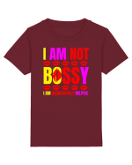 I Am Not Bossy I Am Aggressively  Tricou mânecă scurtă  Copii Mini Creator