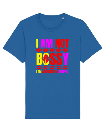 I Am Not Bossy I Am Aggressively  Royal Blue