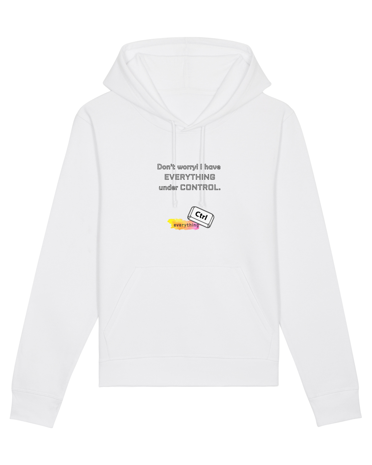 Hanorac Unisex Drummer White