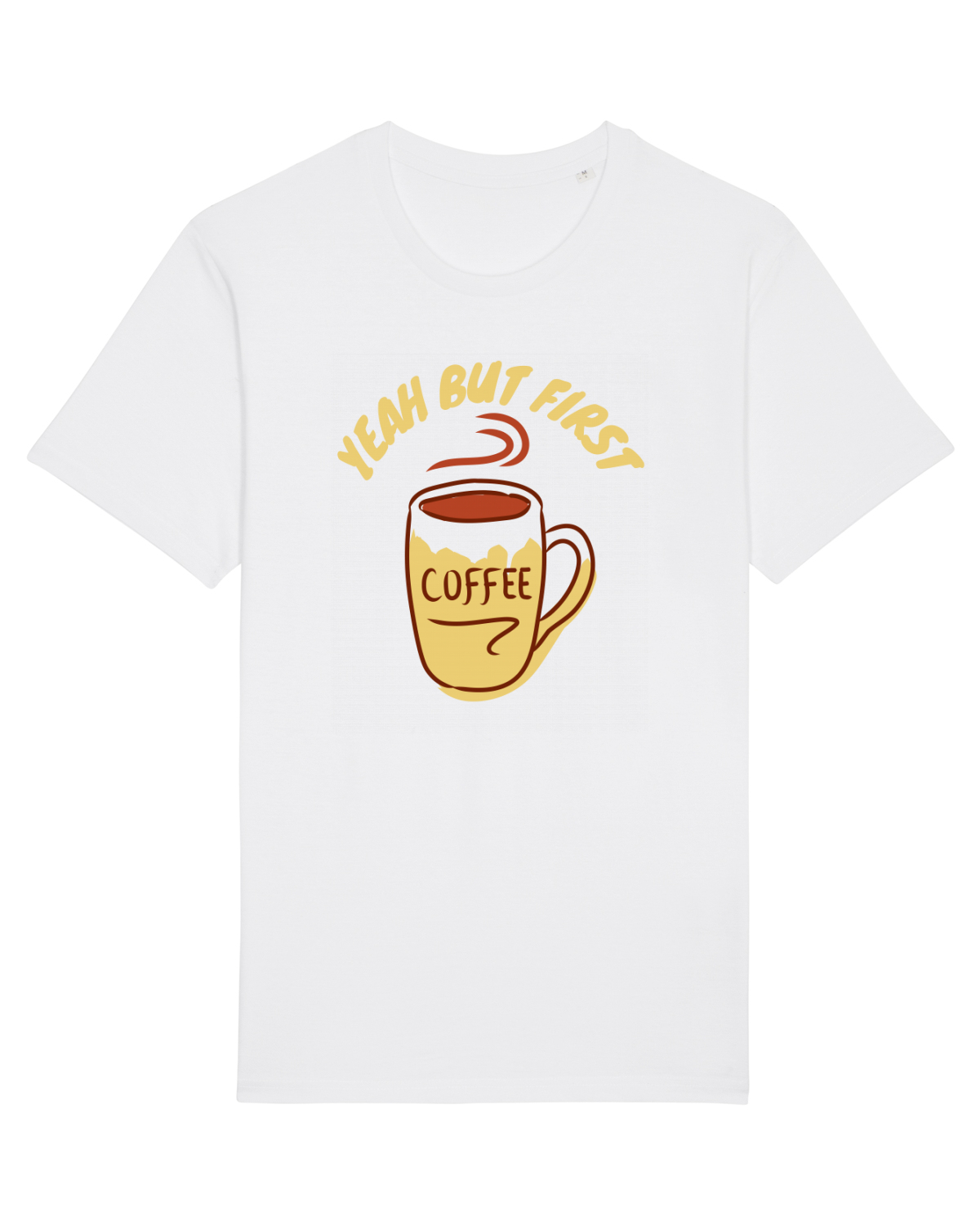 Tricou mânecă scurtă Unisex Rocker White