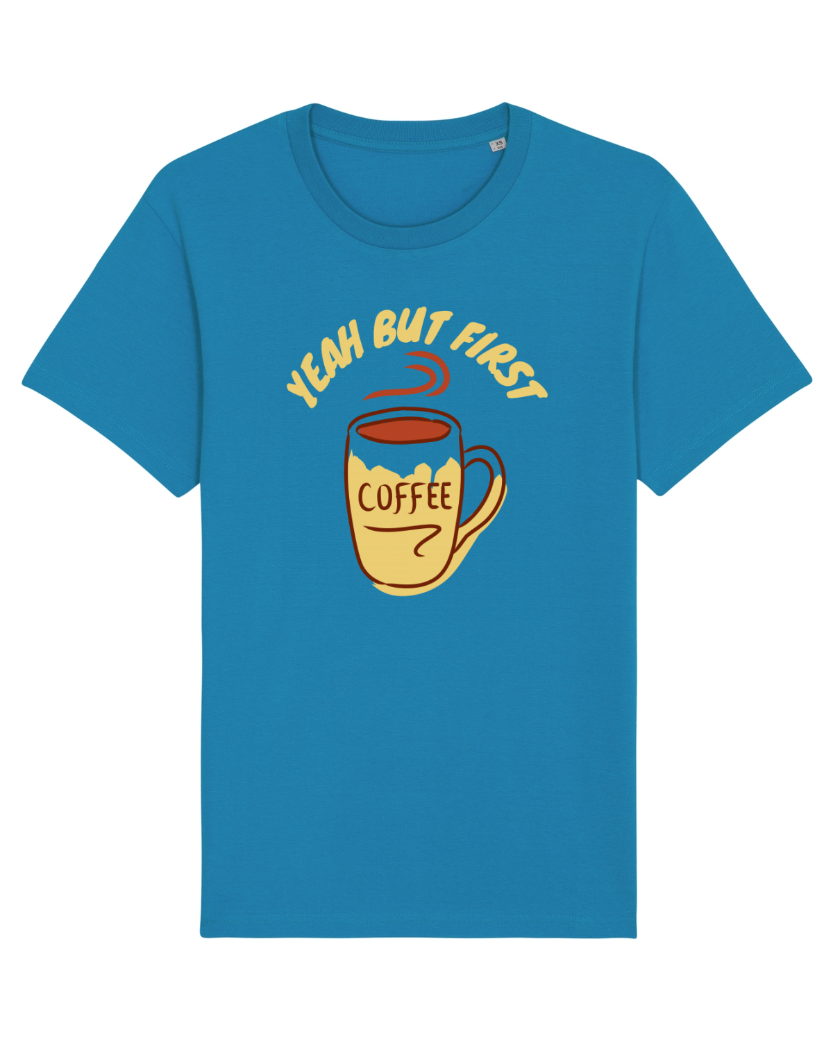 Tricou mânecă scurtă Unisex Rocker Azur