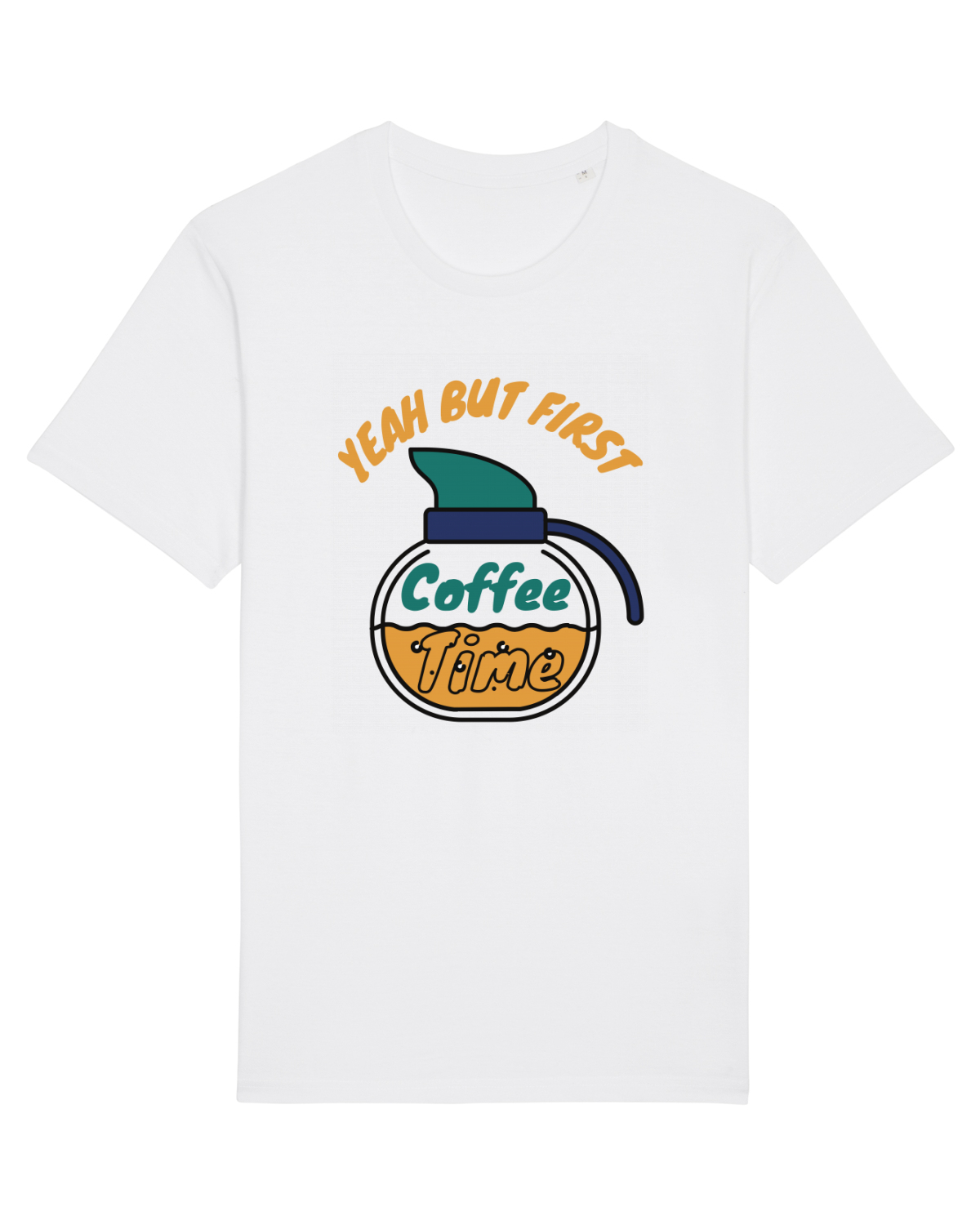 Tricou mânecă scurtă Unisex Rocker White