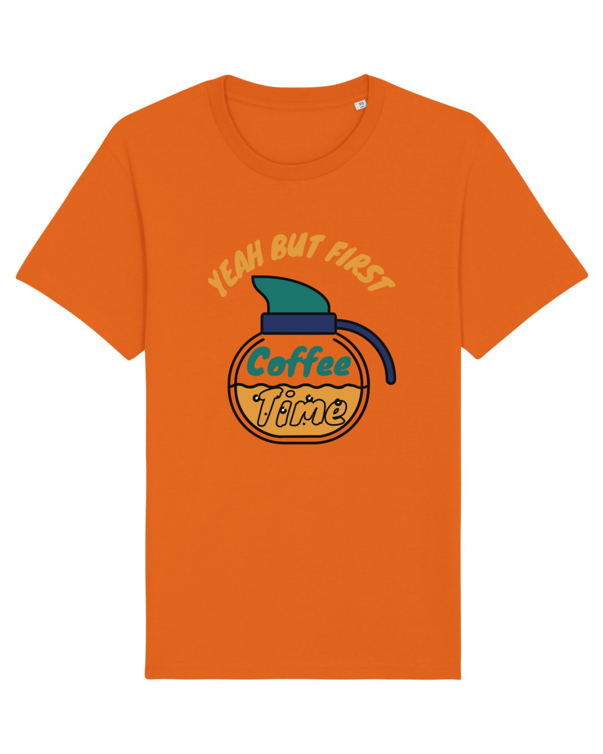 Tricou mânecă scurtă Unisex Rocker Bright Orange