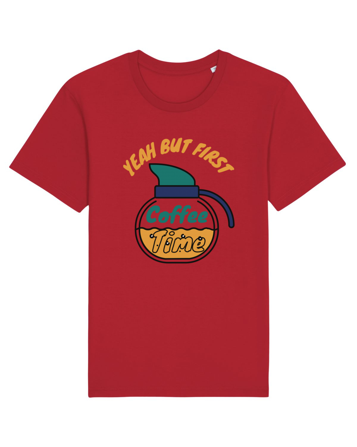 Tricou mânecă scurtă Unisex Rocker Red