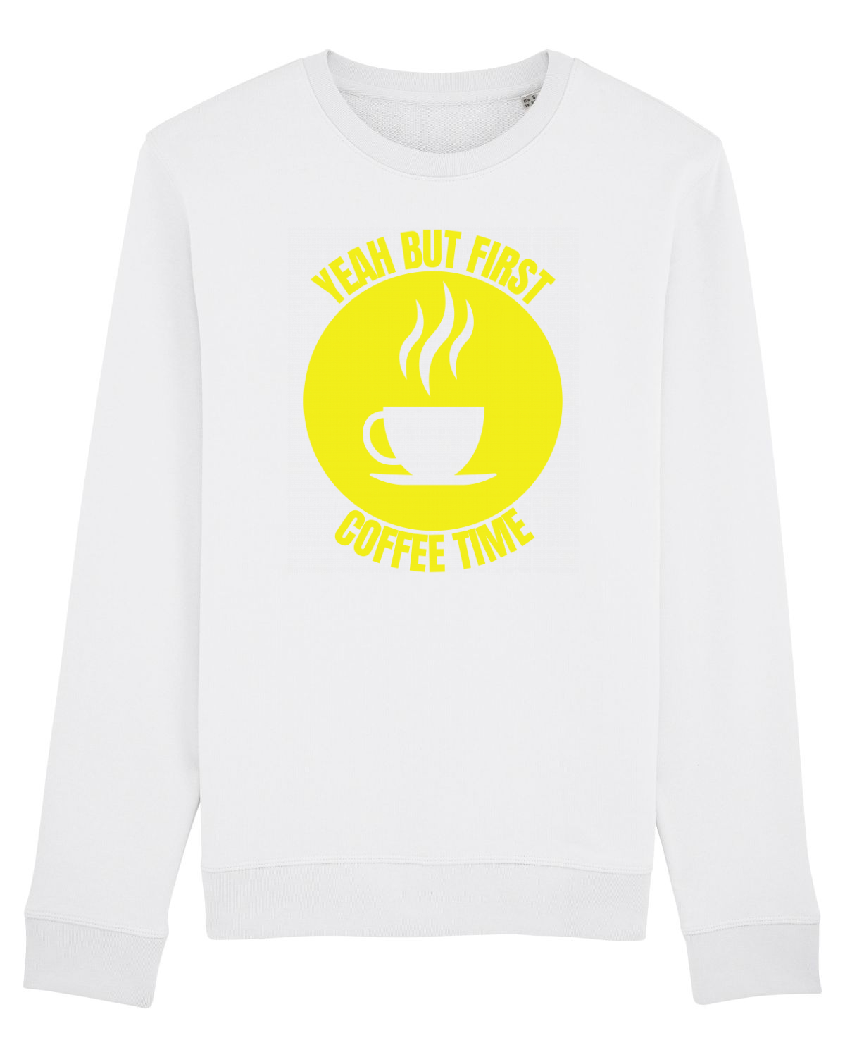 Bluză mânecă lungă Unisex Rise White