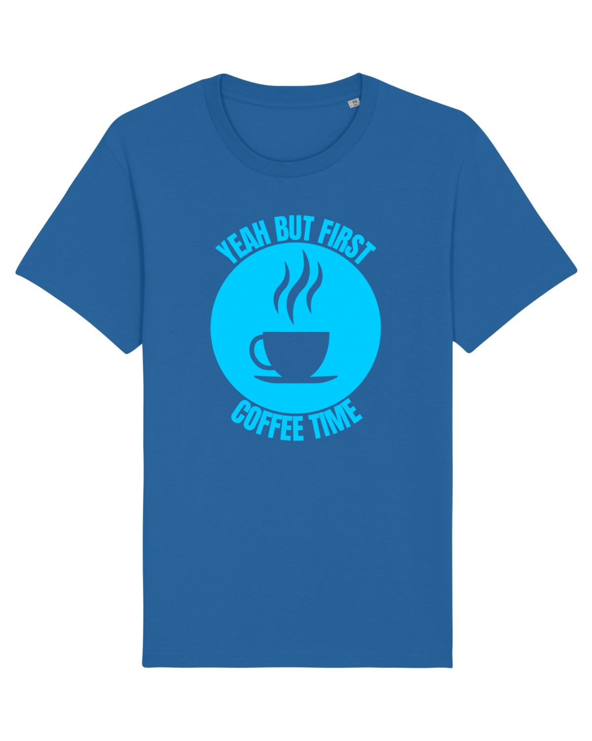 Tricou mânecă scurtă Unisex Rocker Royal Blue