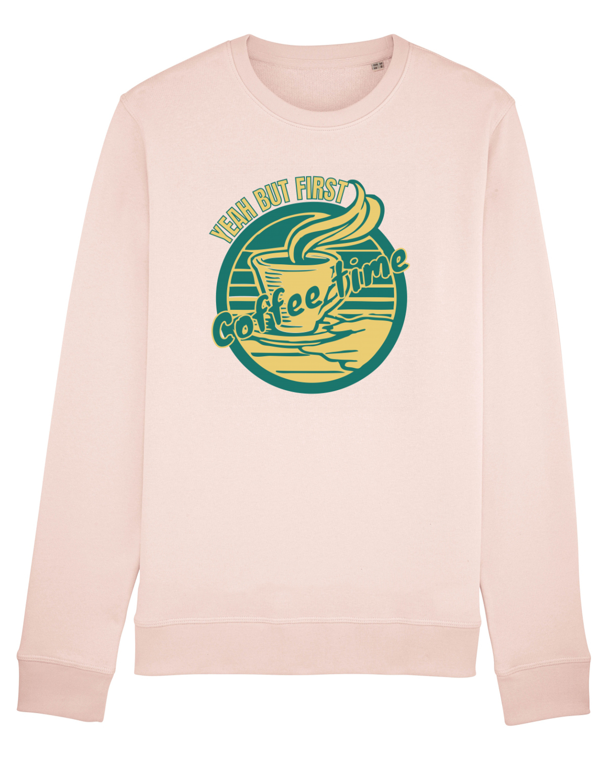 Bluză mânecă lungă Unisex Rise Candy Pink