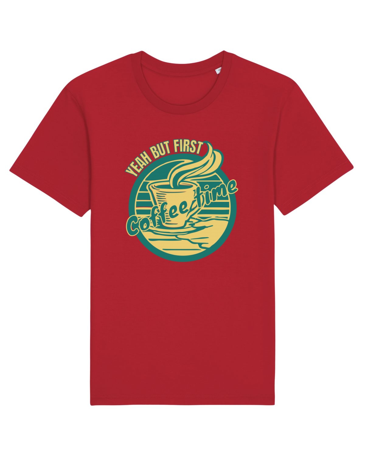 Tricou mânecă scurtă Unisex Rocker Red