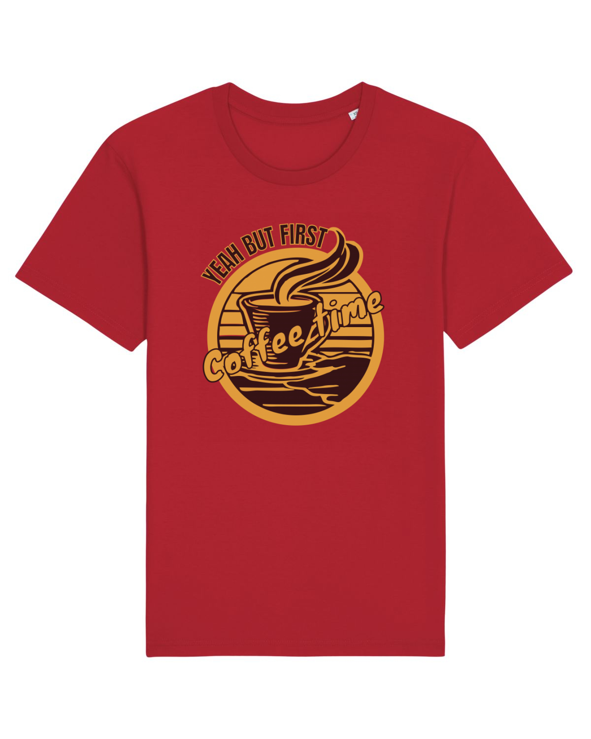 Tricou mânecă scurtă Unisex Rocker Red