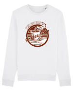 Yeah But First Coffee Bluză mânecă lungă Unisex Rise