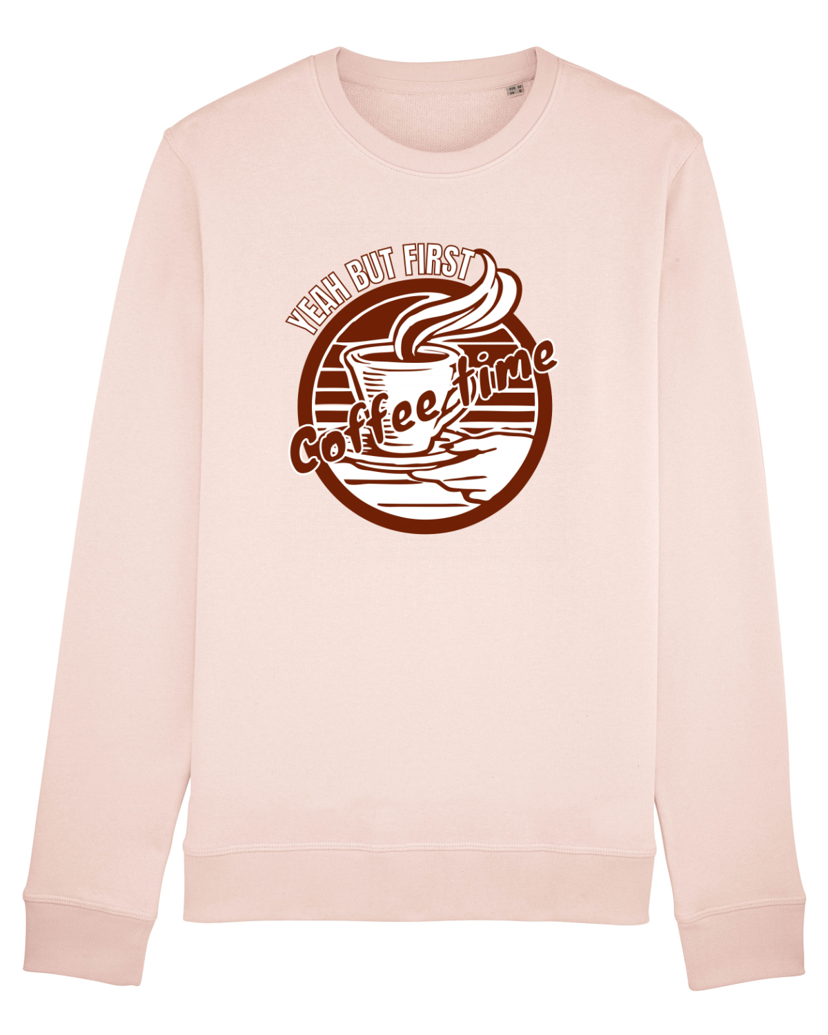 Bluză mânecă lungă Unisex Rise Candy Pink
