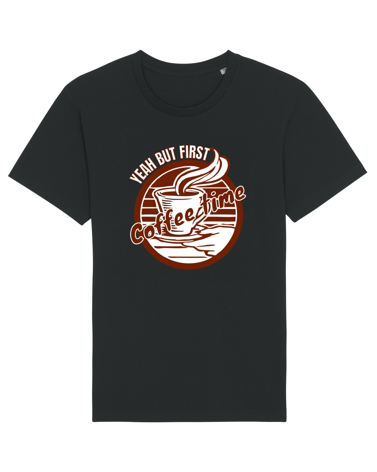 Tricou mânecă scurtă Unisex Rocker Black