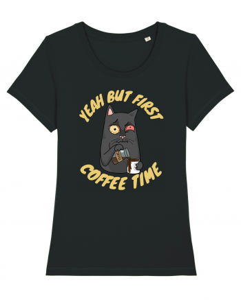 Coffee and Cat Black