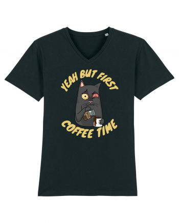 Coffee and Cat Black