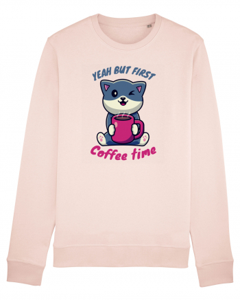 Coffee and Cat Candy Pink