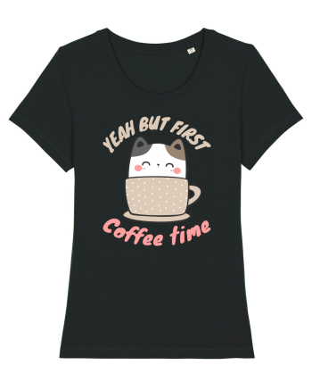 Coffee and Cat Black