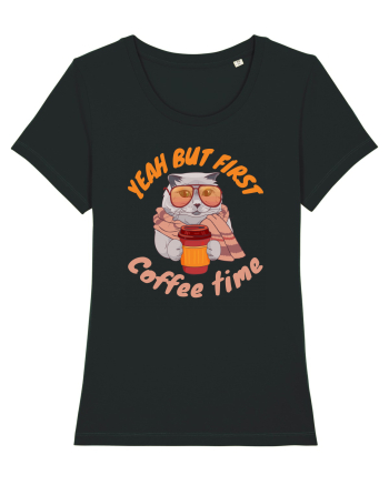 Coffee and Cat Black