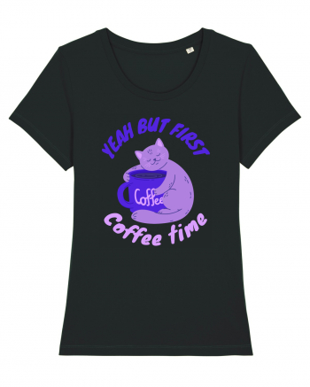 Coffee and Cat Black