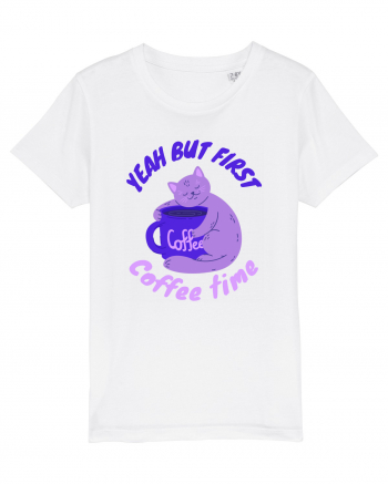 Coffee and Cat White