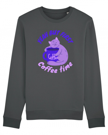 Coffee and Cat Anthracite