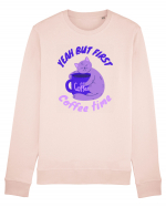 Coffee and Cat Bluză mânecă lungă Unisex Rise