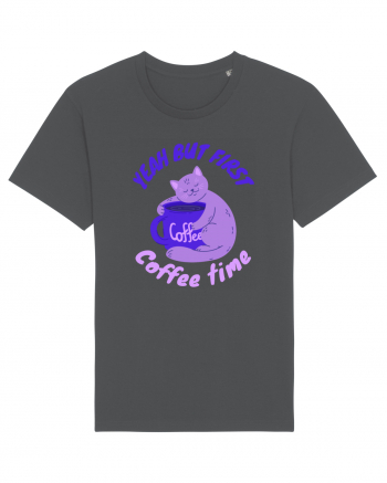 Coffee and Cat Anthracite