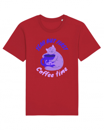 Coffee and Cat Red