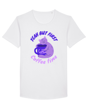 Coffee and Cat White