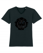 Black Wolf Tricou mânecă scurtă guler V Bărbat Presenter