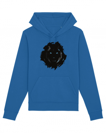 Black Wolf Royal Blue