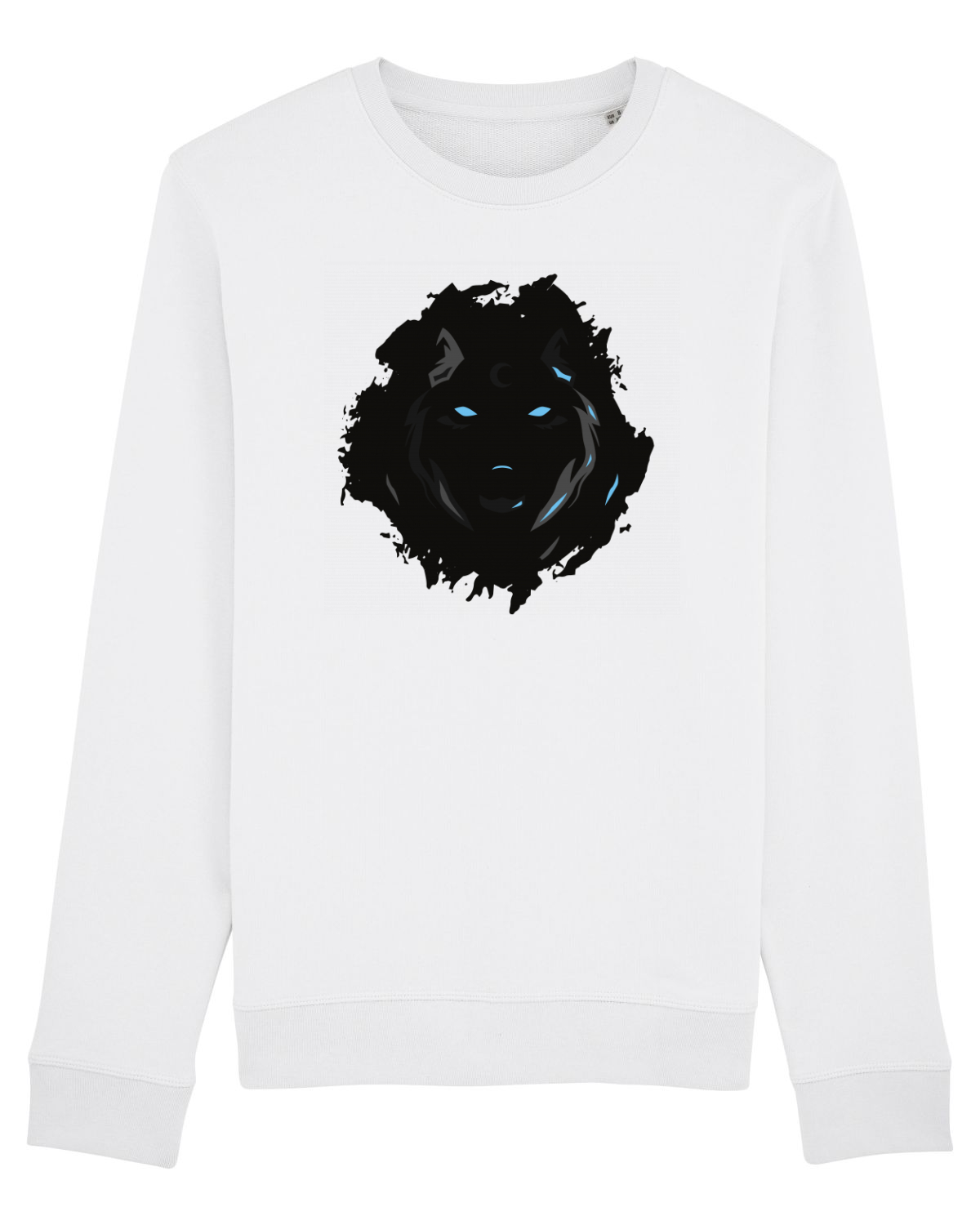 Bluză mânecă lungă Unisex Rise White