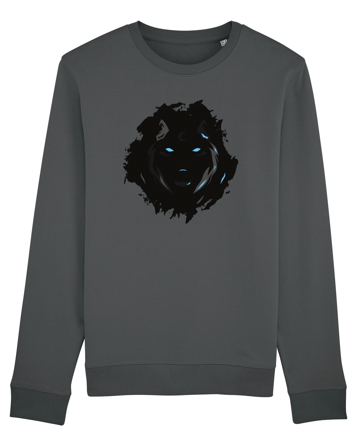 Bluză mânecă lungă Unisex Rise Anthracite