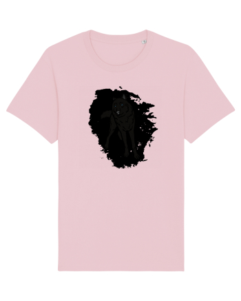 Black Wolf Cotton Pink