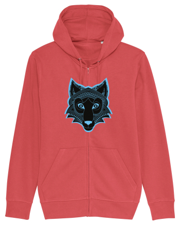 Black Wolf Carmine Red