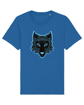 Black Wolf Royal Blue