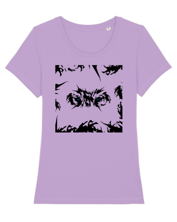 Black Wolf Lavender Dawn