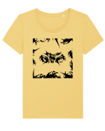 Black Wolf Tricou mânecă scurtă guler larg fitted Damă Expresser