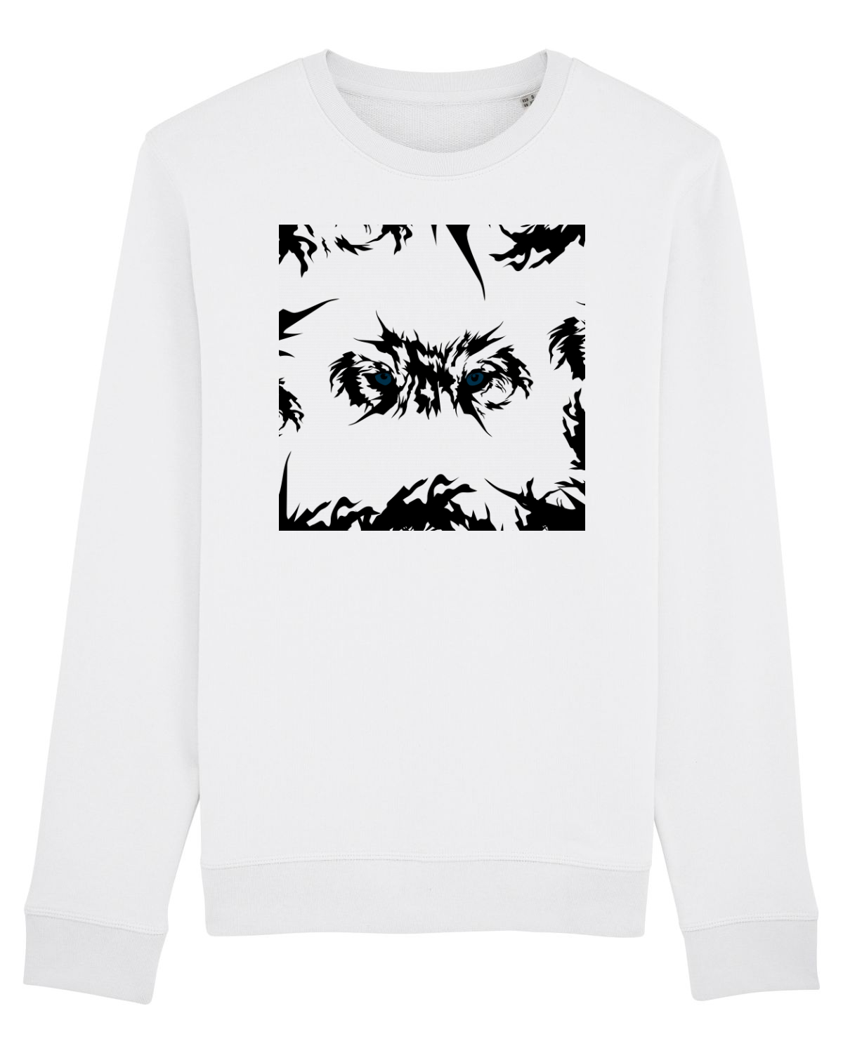 Bluză mânecă lungă Unisex Rise White