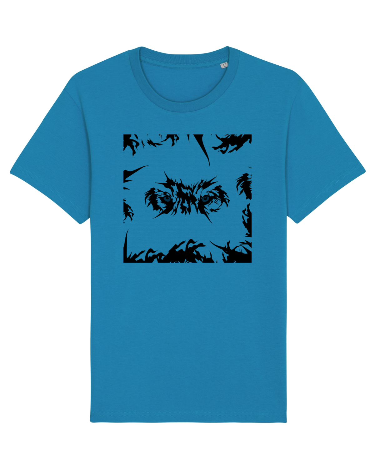Tricou mânecă scurtă Unisex Rocker Azur