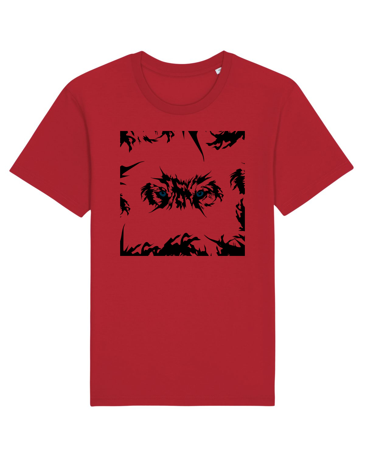 Tricou mânecă scurtă Unisex Rocker Red