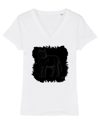 Black Wolf White