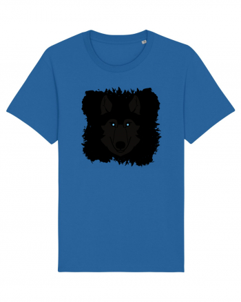 Black Wolf Royal Blue