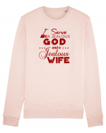 Jealous God and Wife Bluză mânecă lungă Unisex Rise