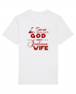 Jealous God and Wife Tricou mânecă scurtă Unisex Rocker