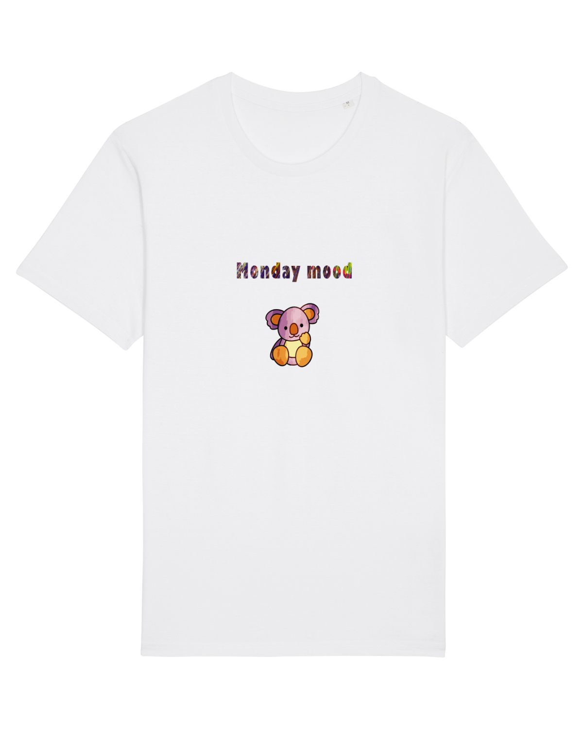 Tricou mânecă scurtă Unisex Rocker White