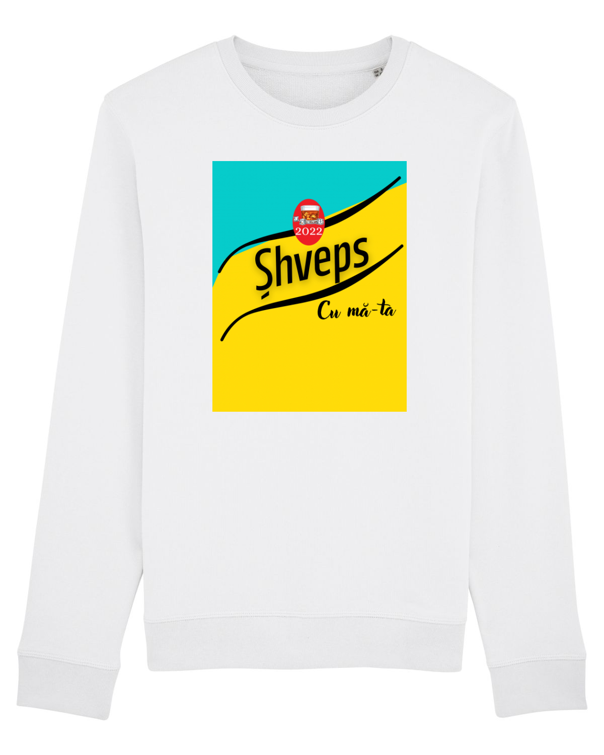 Bluză mânecă lungă Unisex Rise White