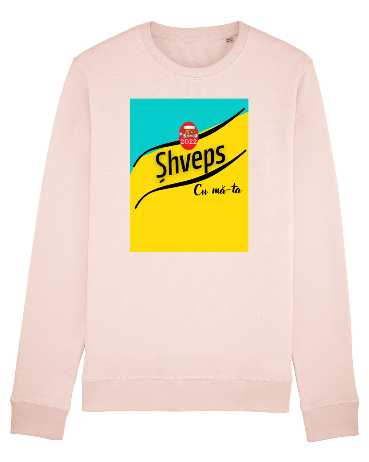 Bluză mânecă lungă Unisex Rise Candy Pink